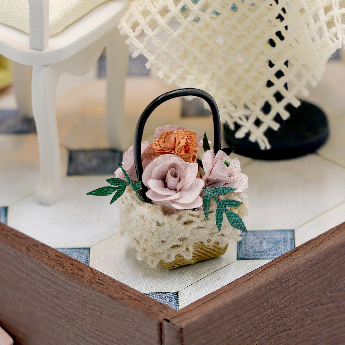 Miniature diorama - DIY - Sød kage