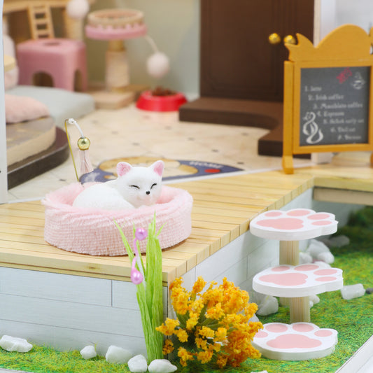 Miniature diorama - DIY - Katte-cafe