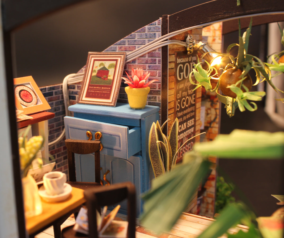 Miniature diorama - DIY - Cafe