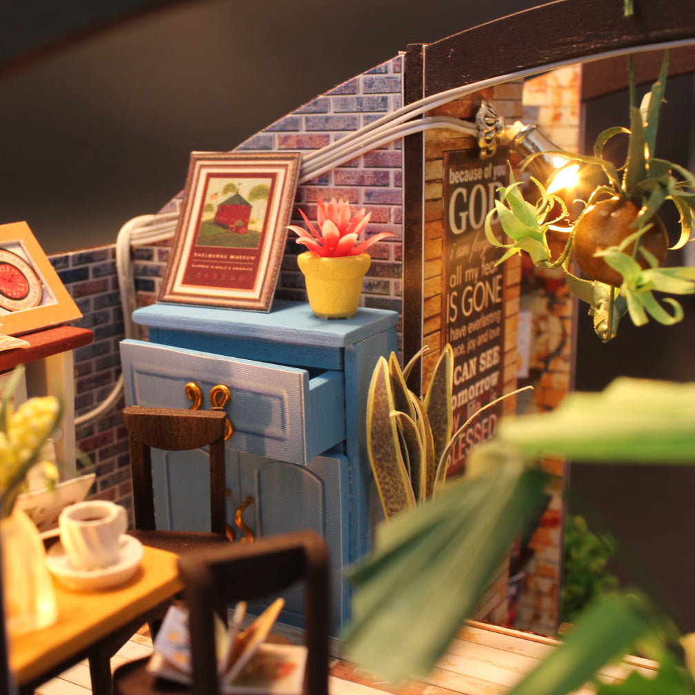 Miniature diorama - DIY - Cafe