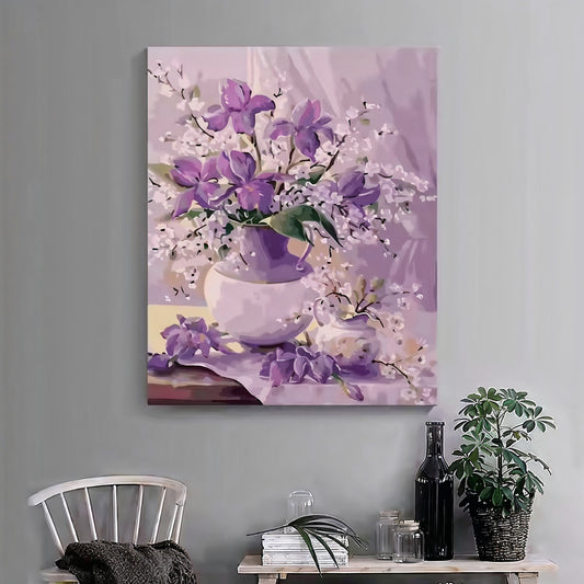 LILLA BLOMSTER I EN VASE