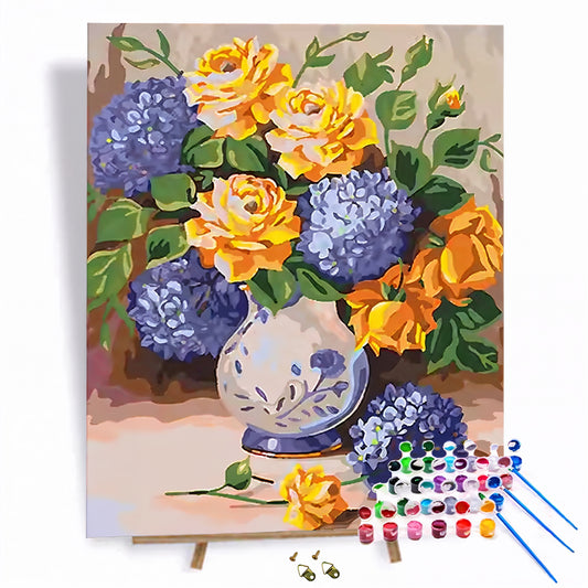 BLOMSTER I EN FLOT VASE