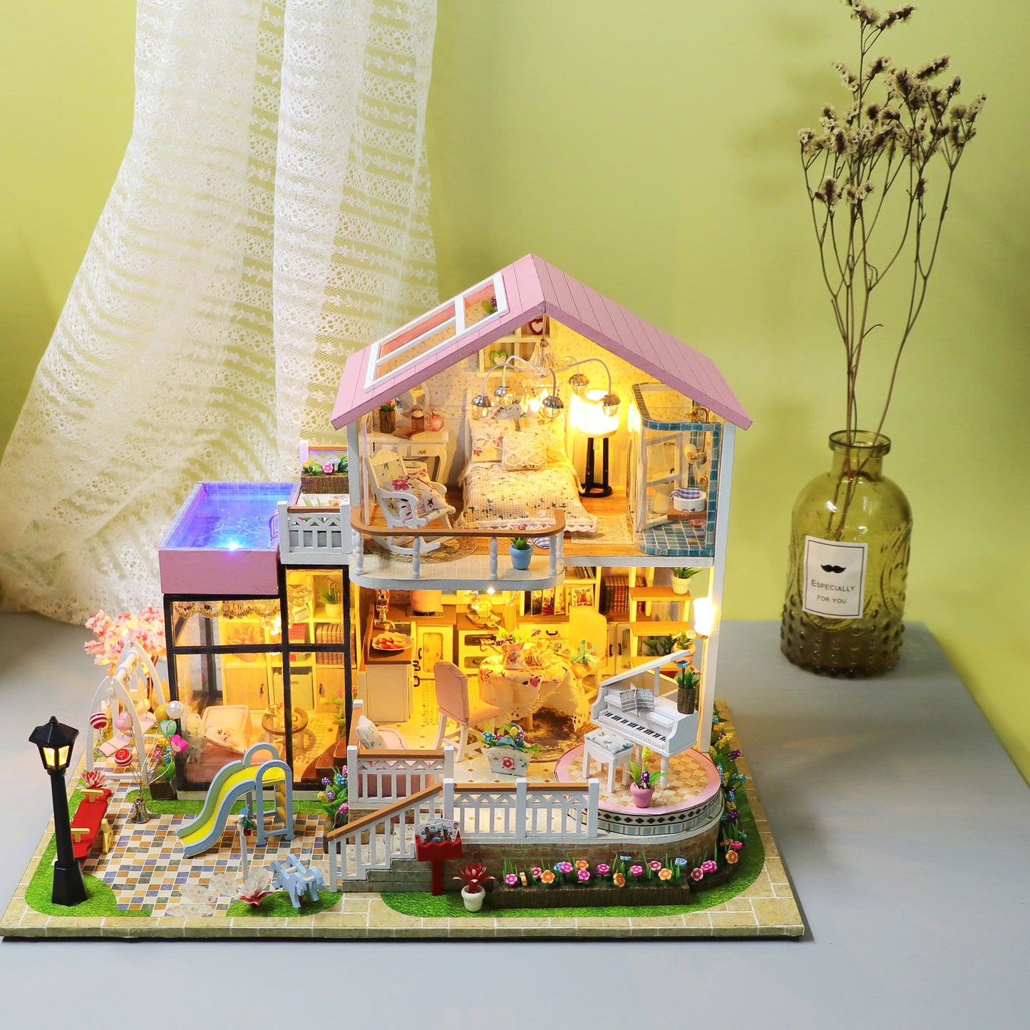 Miniature diorama - DIY - Sød verden