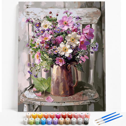 BLOMSTER PÅ STOLEN