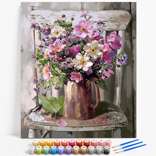 BLOMSTER PÅ STOLEN