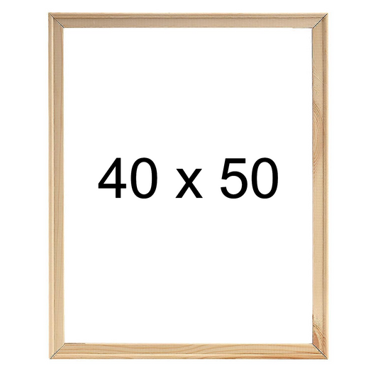 TRÆRAMME 40X50 cm DIY BILLEDRAMMER KUNST