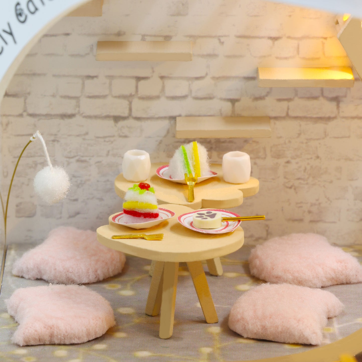 Miniature diorama - DIY - Katte-cafe