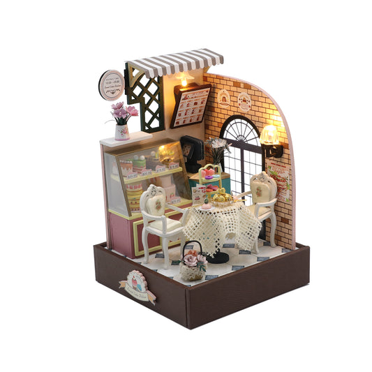 Miniature diorama - DIY - Sød kage