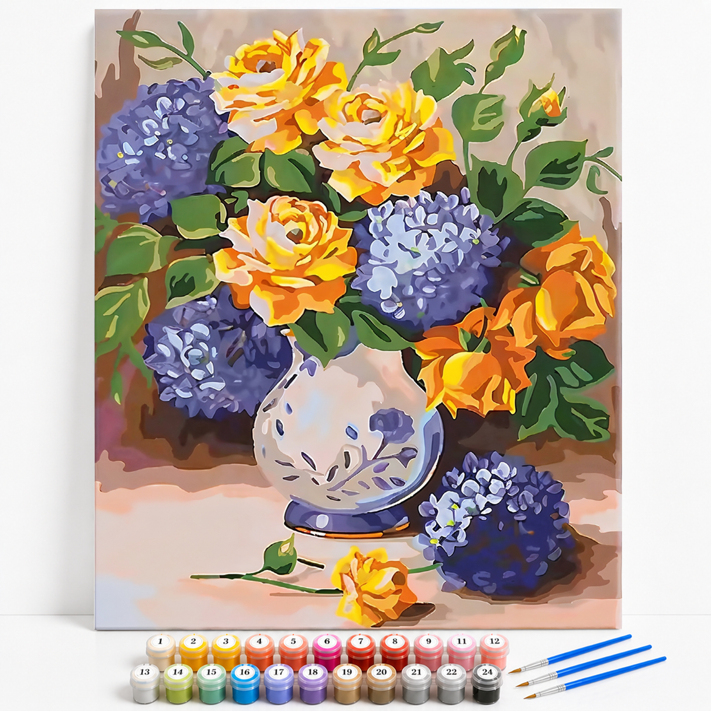 BLOMSTER I EN FLOT VASE