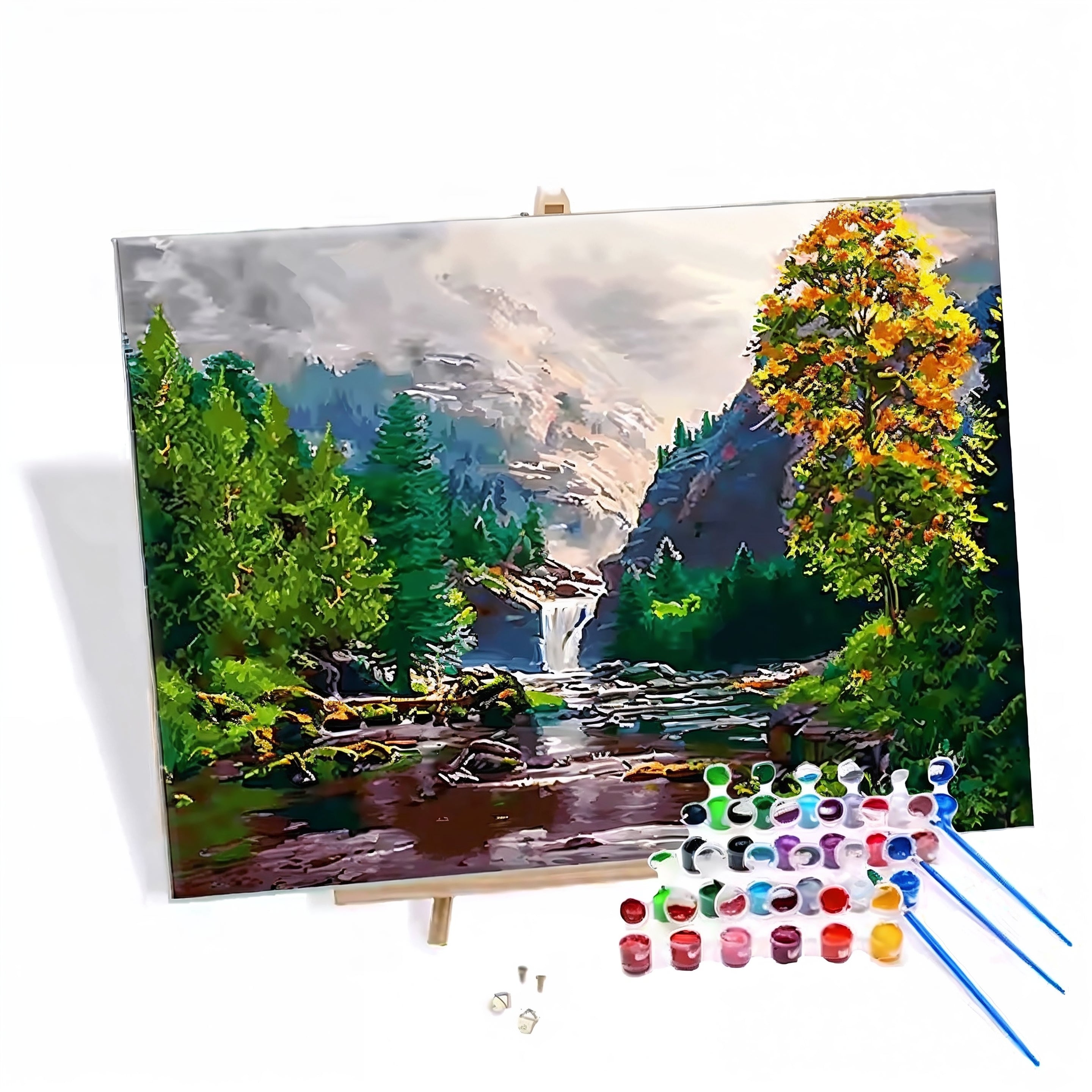 Mal Efter Tal | Smuk Flod | Paint By Numbers | Craftsy