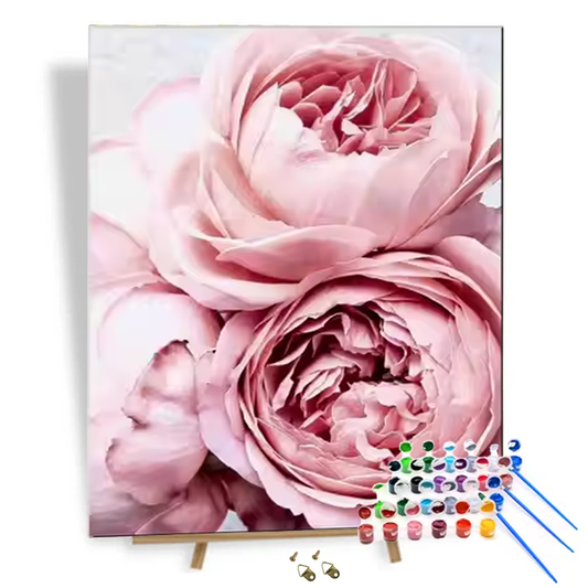 LYSERØDE BLOMSTER