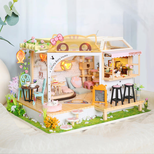 Miniature diorama - DIY - Katte-cafe