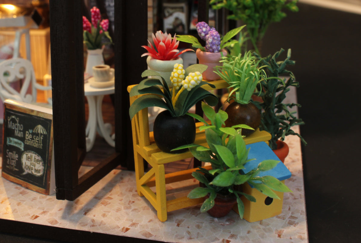 Miniature diorama - DIY - Cafe