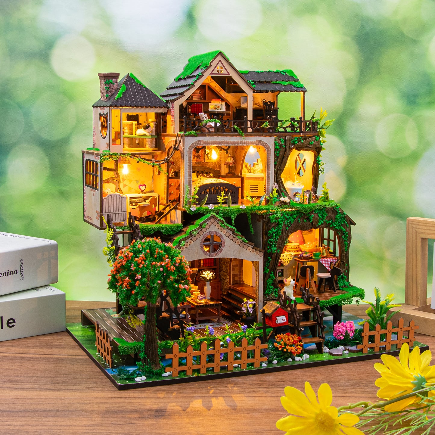 Miniature diorama - DIY - Eventyrskov