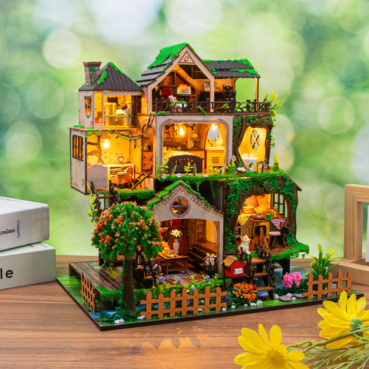 Miniature diorama - DIY - Eventyrskov