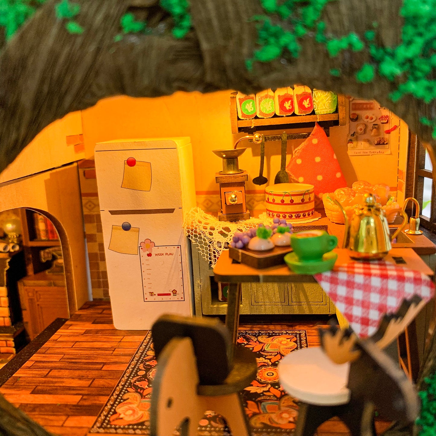 Miniature diorama - DIY - Eventyrskov