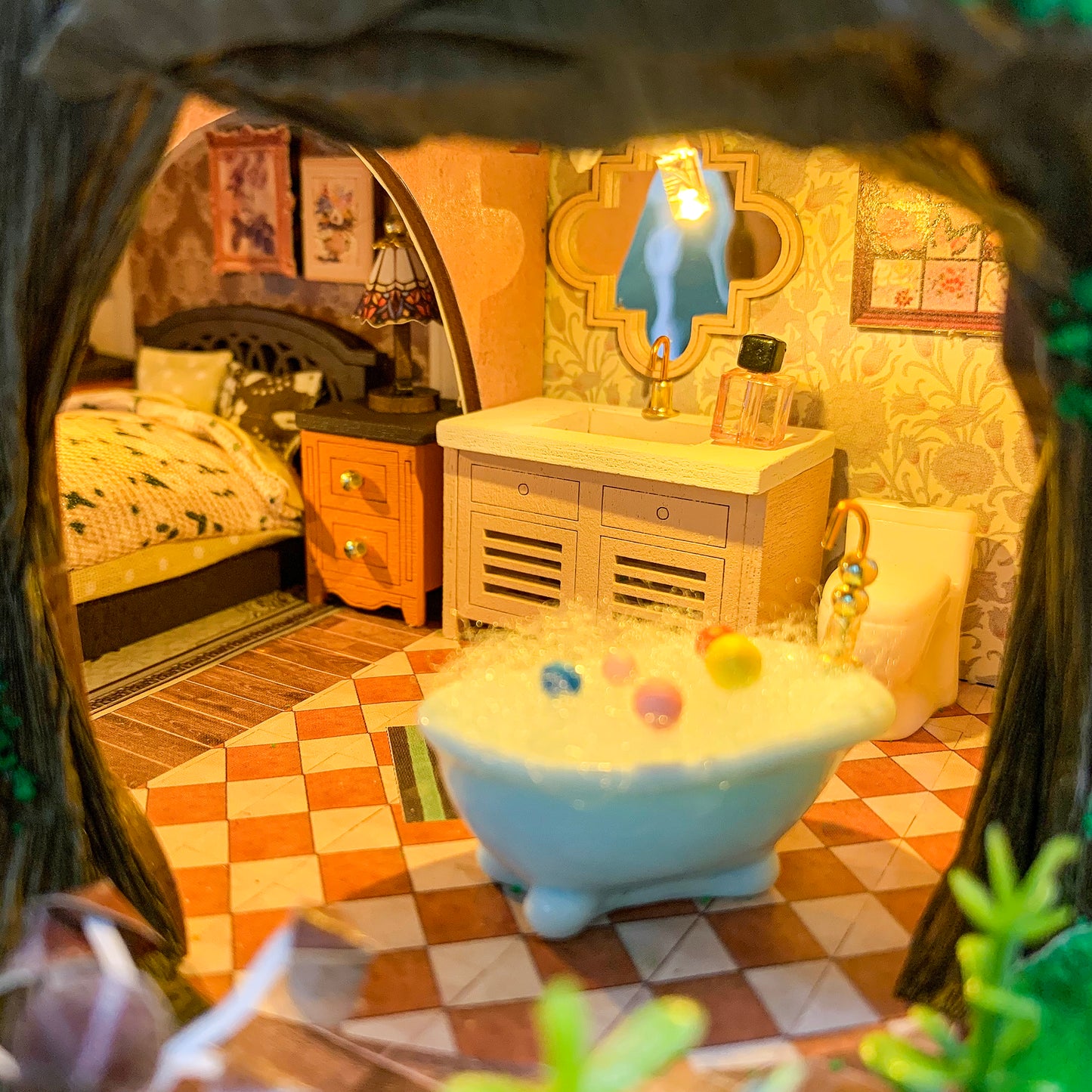 Miniature diorama - DIY - Eventyrskov